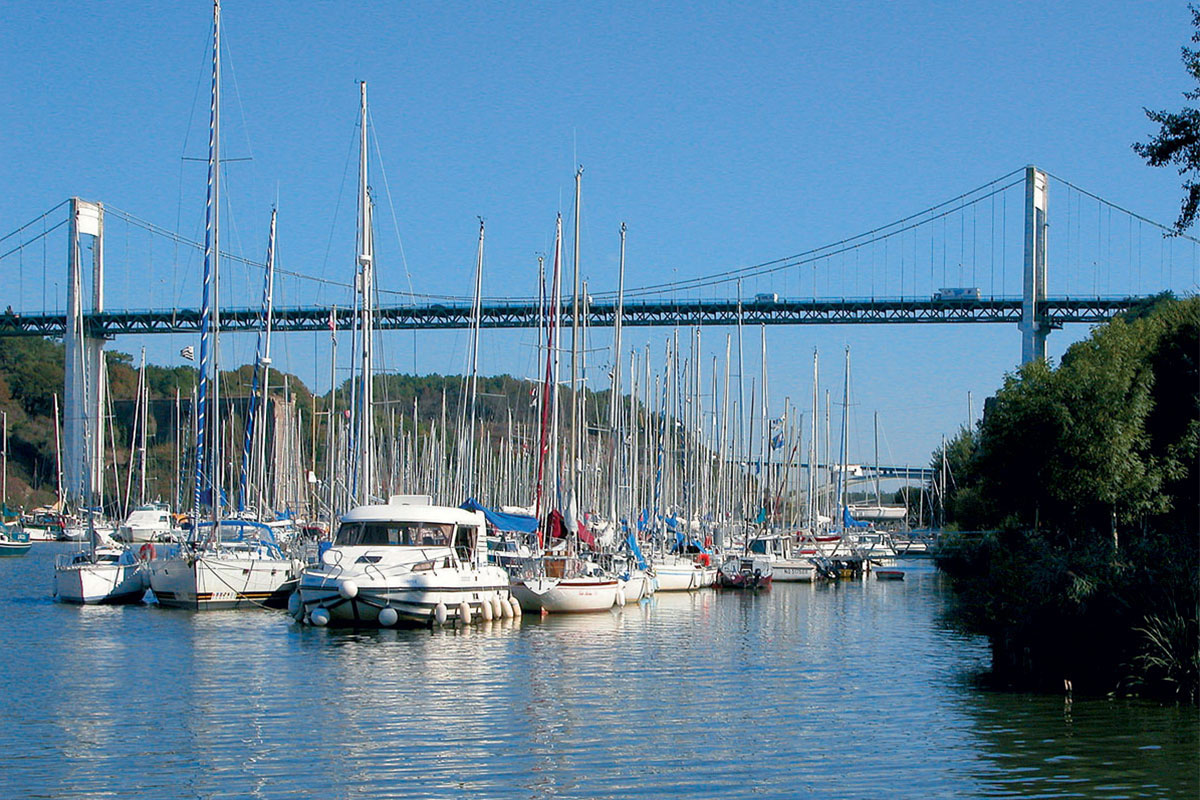 Hafen von La Roche Bernard